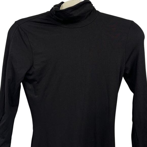 NWT Naked Wardrobe NW Sculpt Black Mock Neck Long Sleeve Jumpsuit Small - Picture 6 of 13